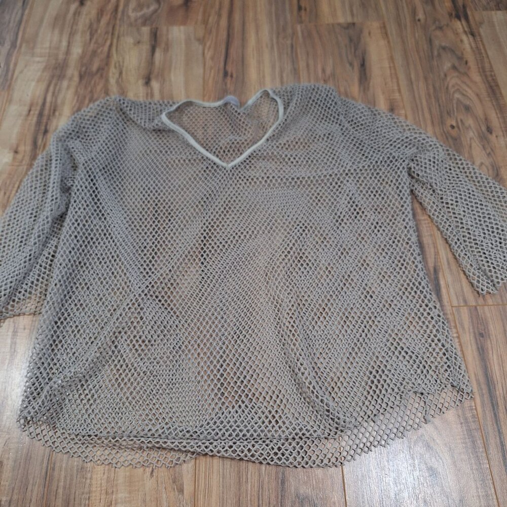Julia's Closet fishnet shirt